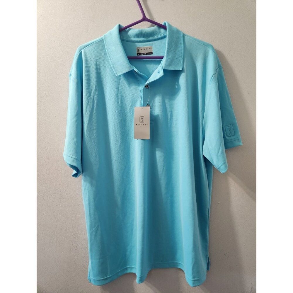PGA Tour Polo Bluefish XL  New With Tag